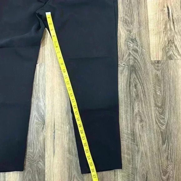 Zara women’s black trouser pants button up w/zipper size xl. Cotton/polyester - Picture 12 of 15